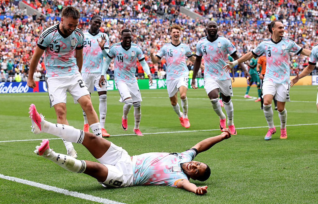 Youri Tielemans în tricoul naționalei Belgiei