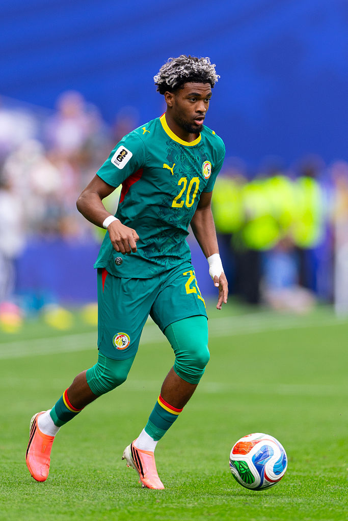 Ibrahim Mbaye în tricoul Senegalului