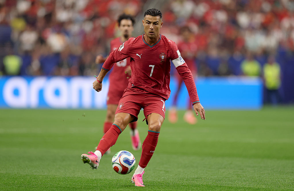 Cristiano Ronaldo în tricoul Portugaliei